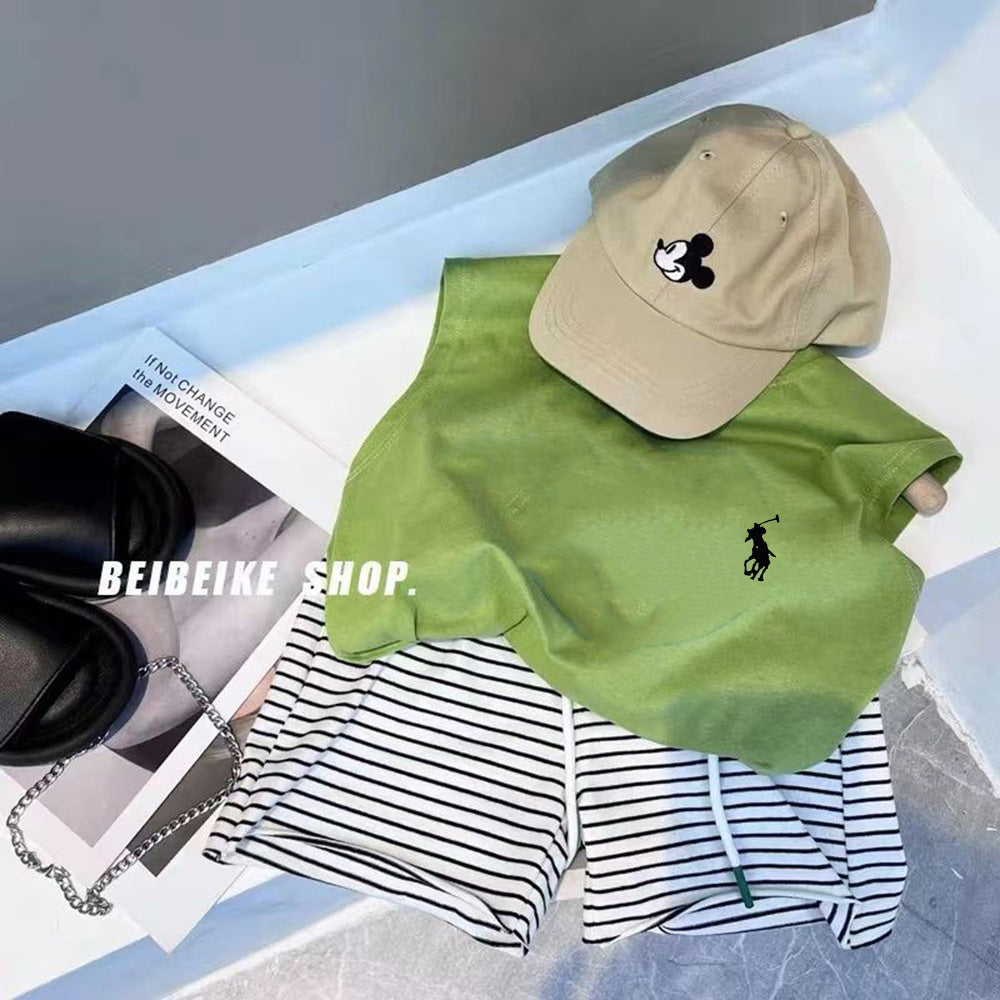 Camiseta sin mangas para niños