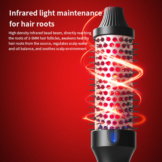 Roller hairbrush