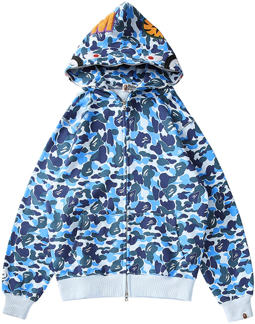 No la baje - Shark full -zip Hoodies