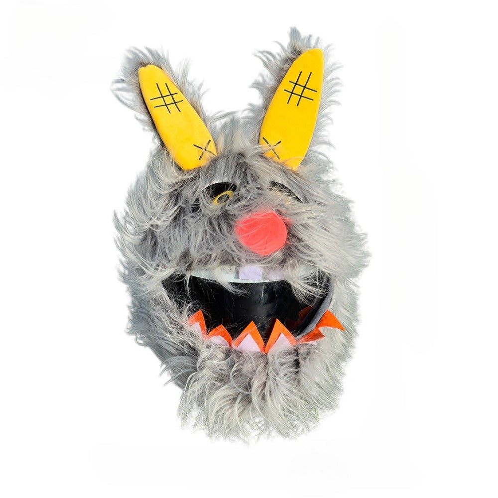 Animal helmet protective cover