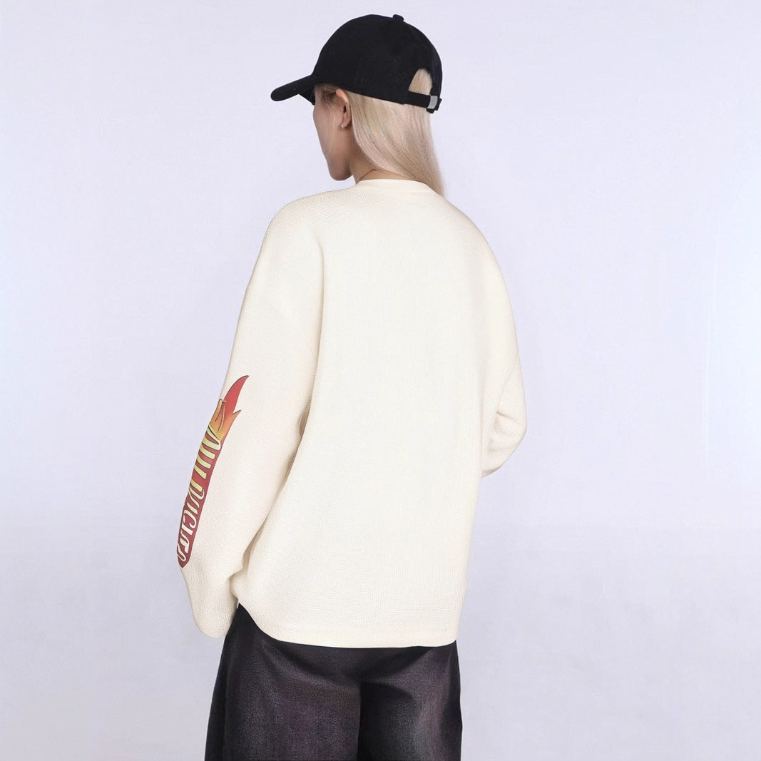 Long Sleeve Graphic print tee T-Shirt for Men