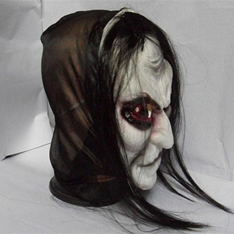 Halloween Zombie Mask Props Grudge Ghost Hedging Zombie Mask Realistic