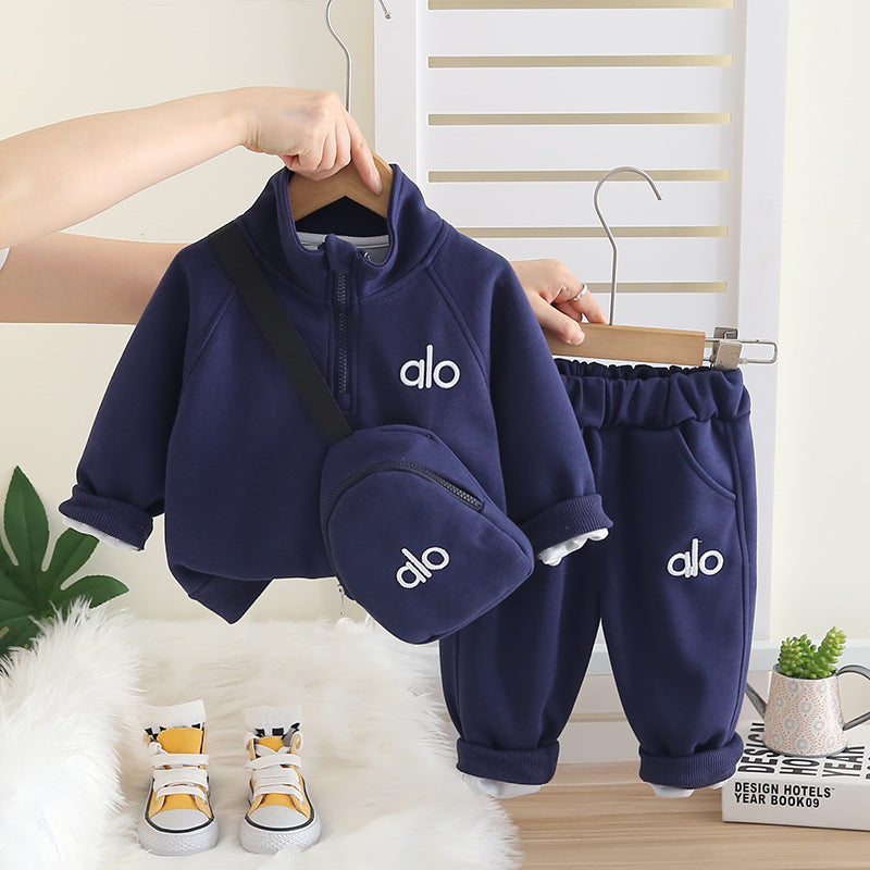 ALO Boys and Girls Two-Piece Set for  0-4 Years Kids