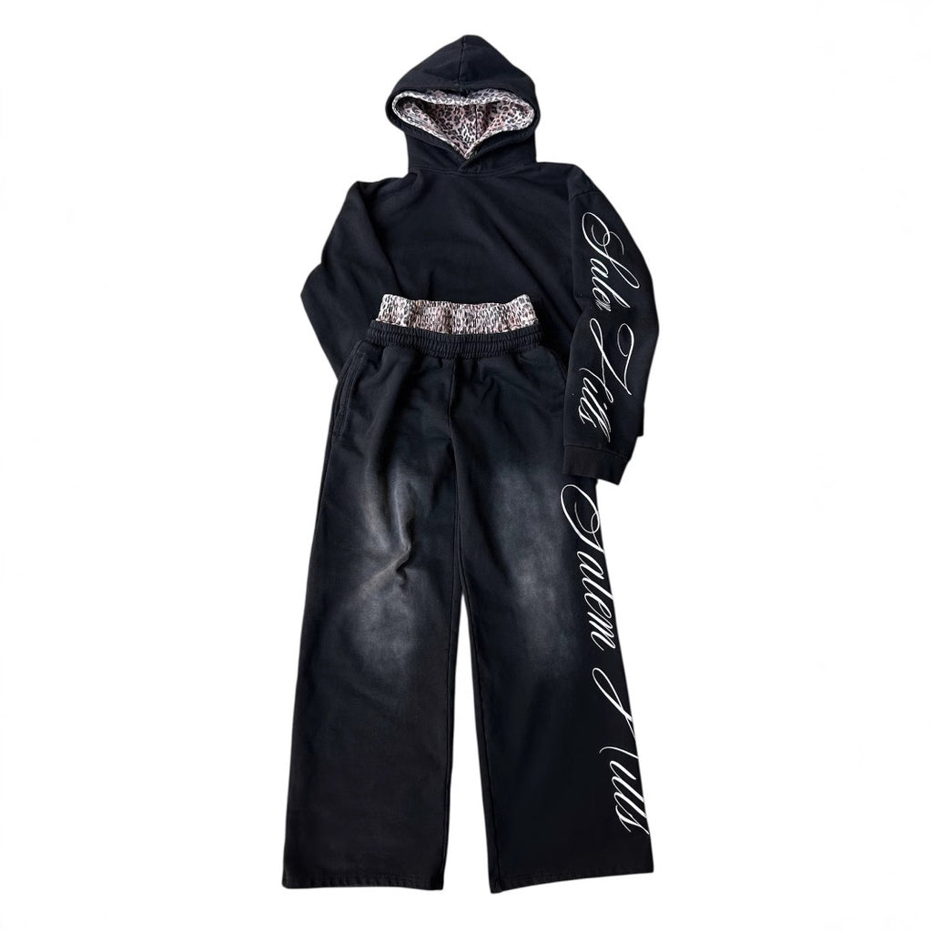 Set Punk Print Hoodie and Sweatpants "NO LA BAJE" UNISEX