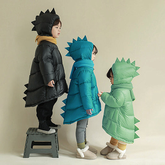 Chaqueta de plumón cálida e impermeable con capucha