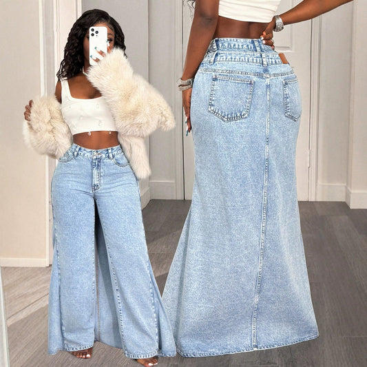 Jeans holgados para mujer