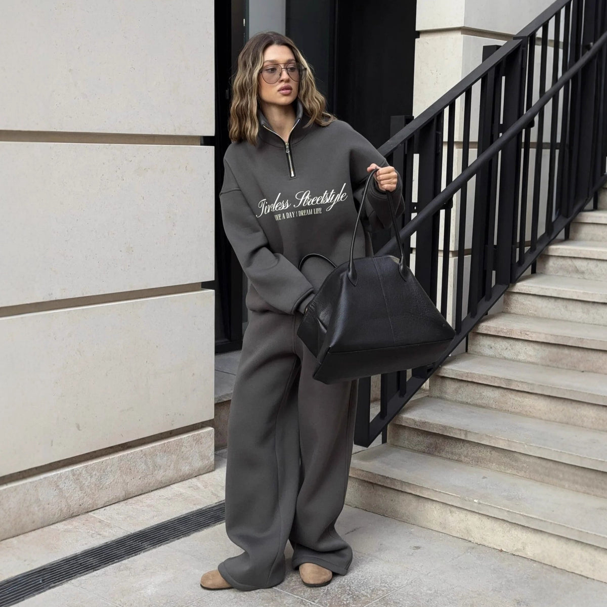 Oversize Letter Tracksuit