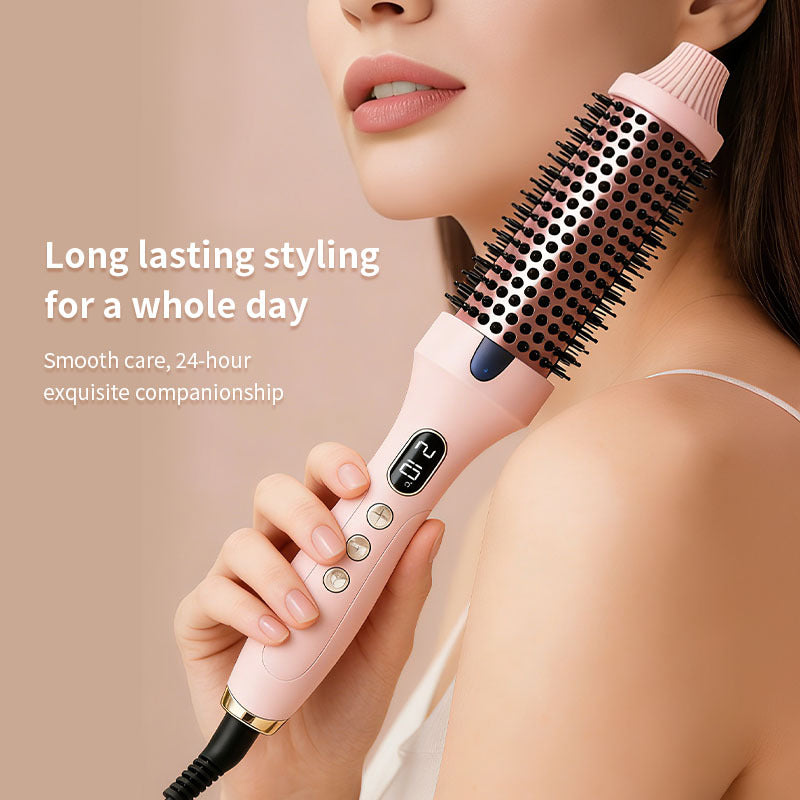 Roller hairbrush