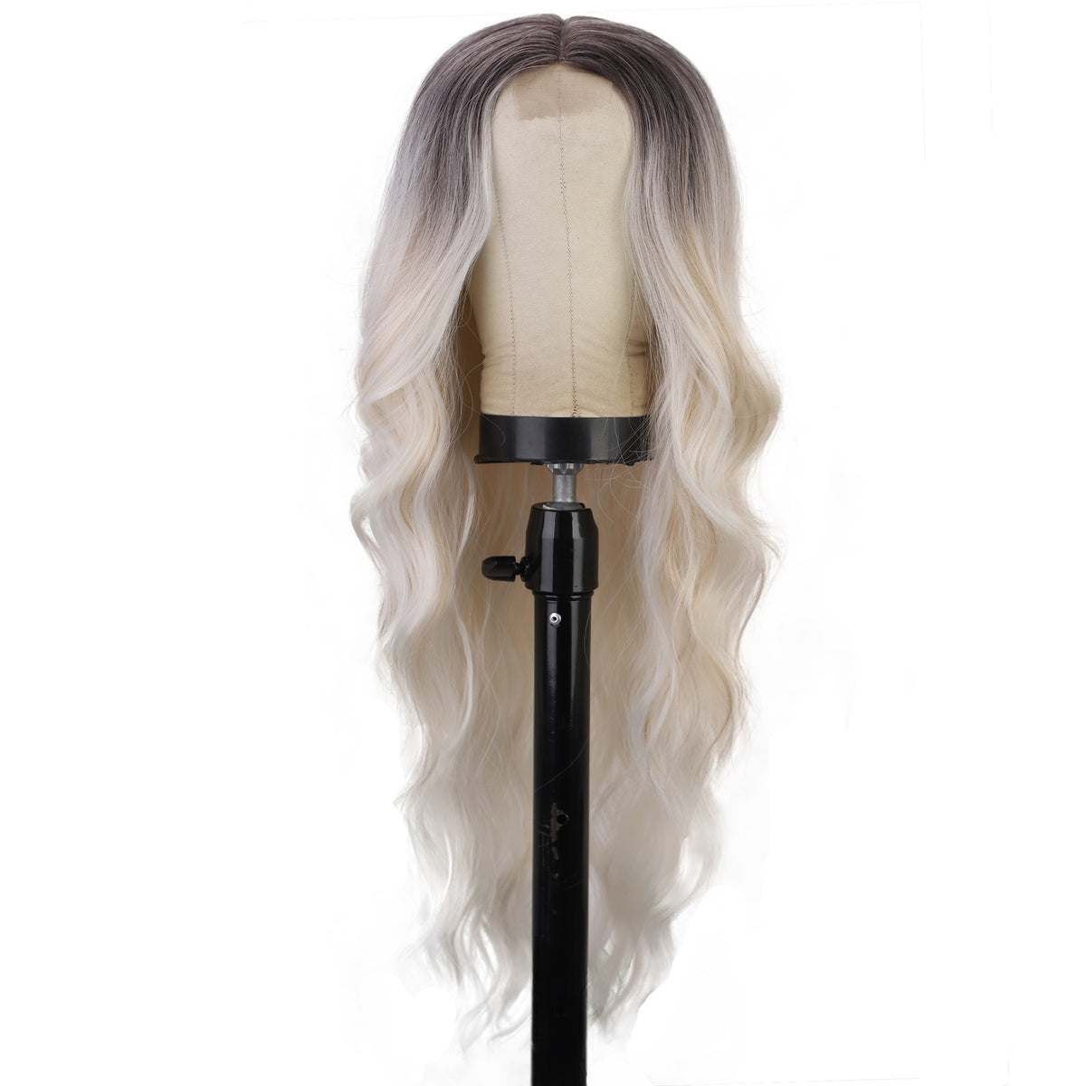 Chemical Fiber Wig Hair, European Wigs, Women's Long Curly Hair, Front Lace Wig Headband