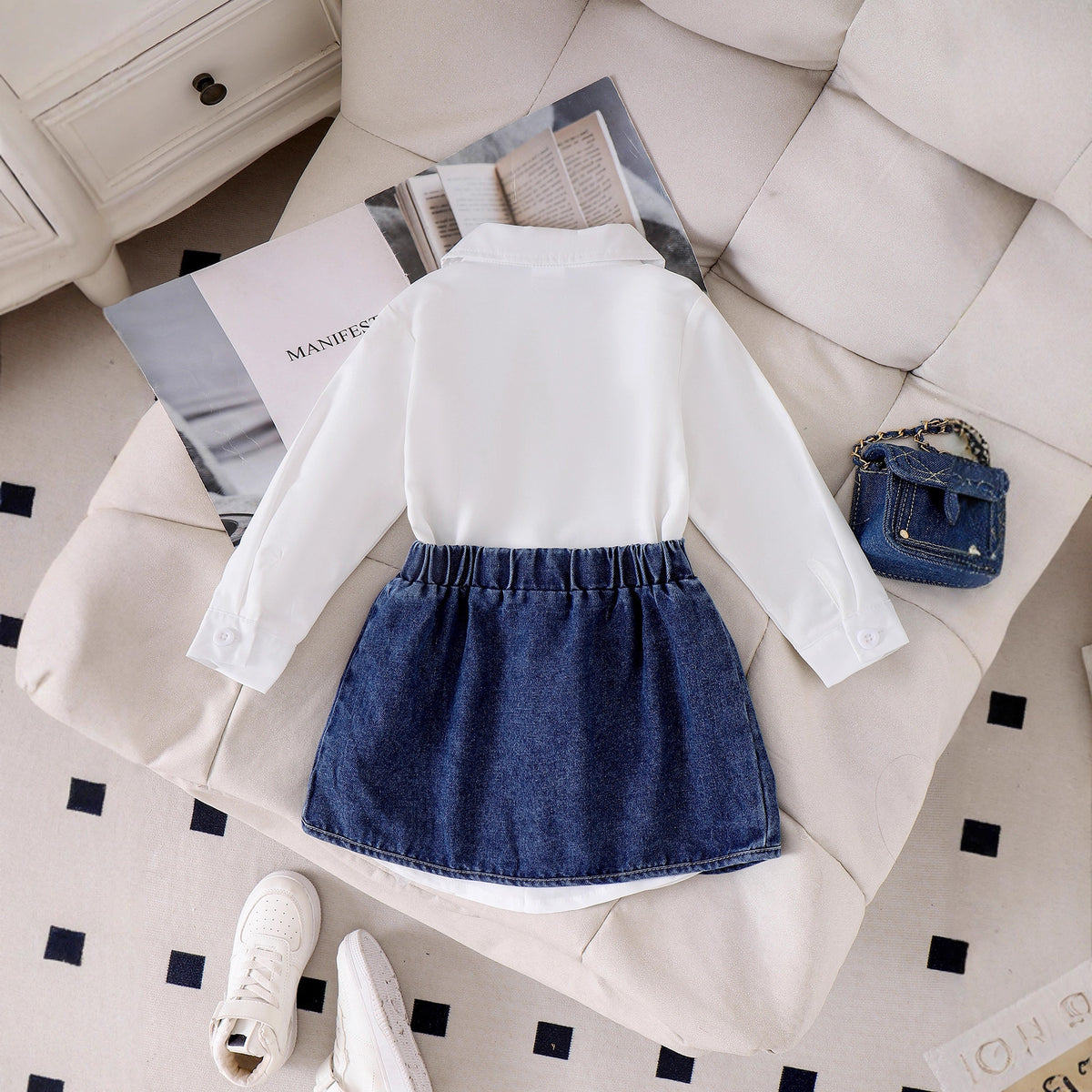 Girls Long sleeved shirt set
