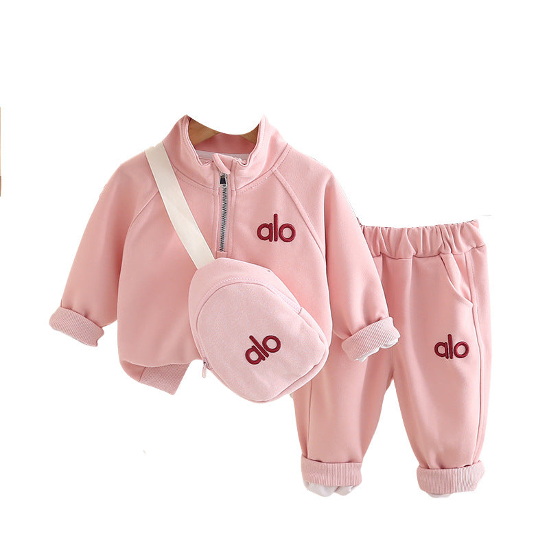 ALO Boys and Girls Two-Piece Set for  0-4 Years Kids