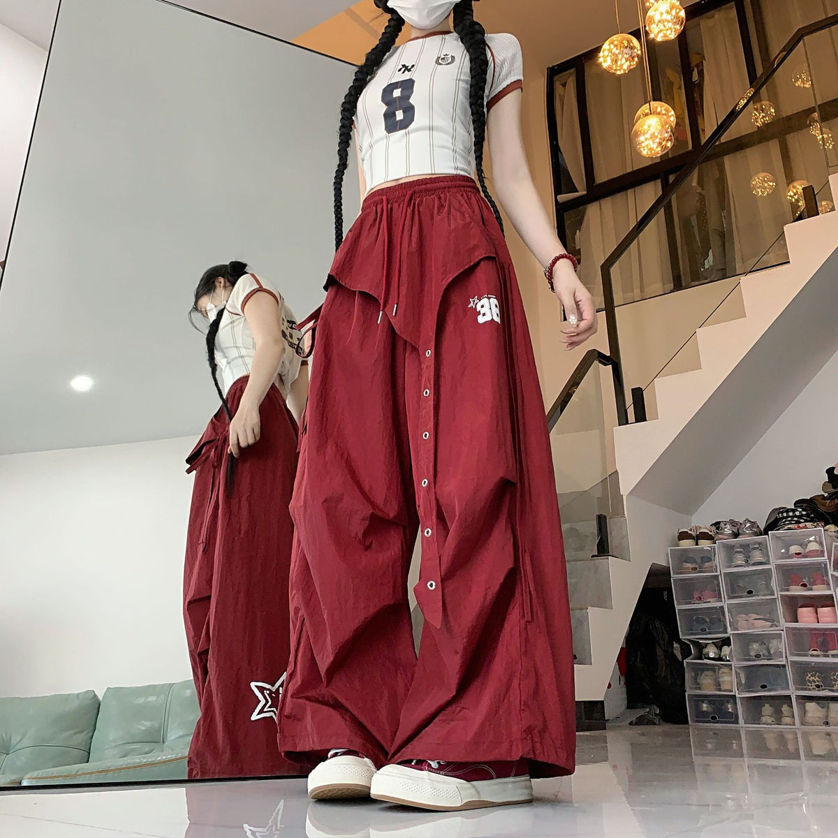 Cargo Pants Women's NO LA BAJE 2026