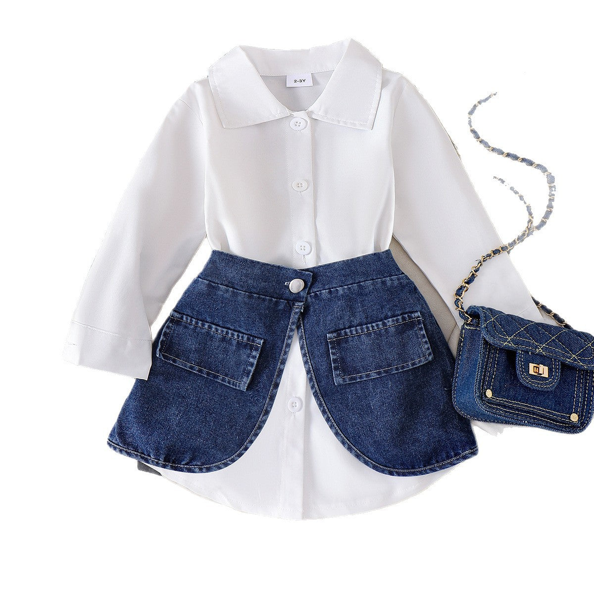 Girls Long sleeved shirt set