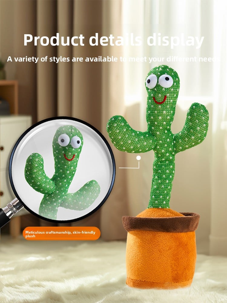 Talking Dancing Cactus Toy for Babies (0?1 Years)