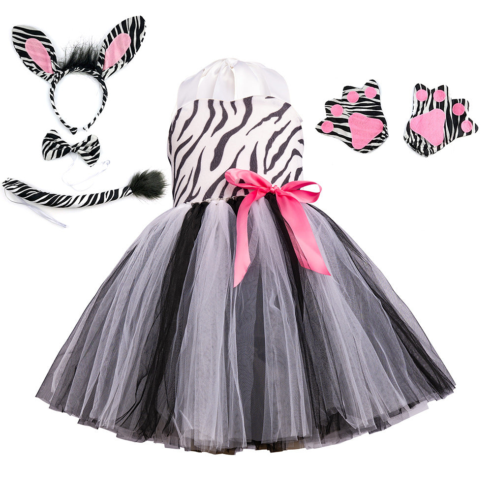 Cosplay Elephant Dress for Halloween Party and Festival Performance - Cute Animal Costume