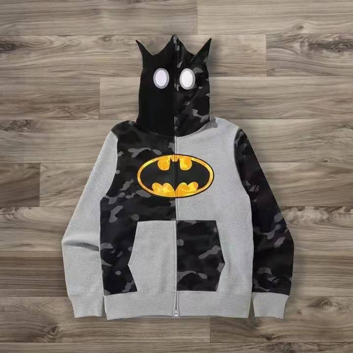 New trendy cartoon with zipper and hoodie for teenagers' NLB