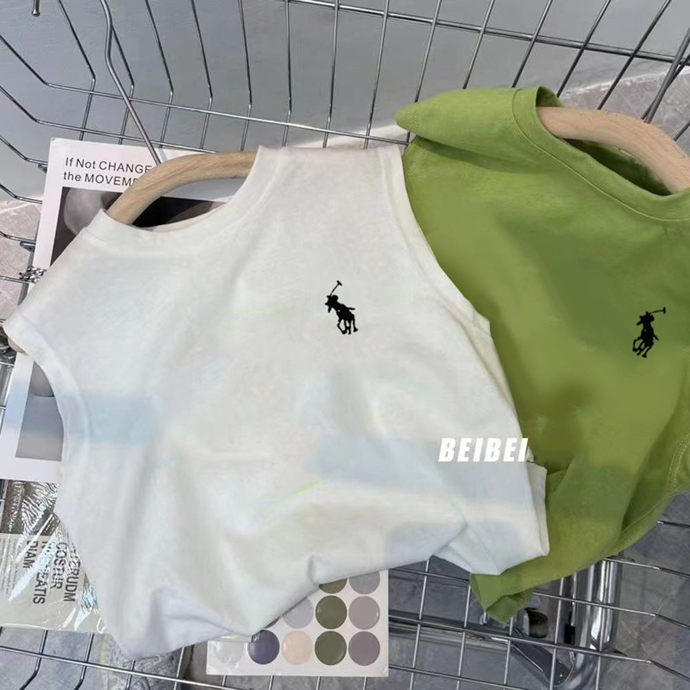 Camiseta sin mangas para niños