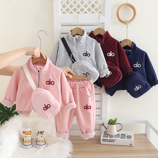 ALO Two-Piece Set for Boys and Girls, Ages 0-4 Years