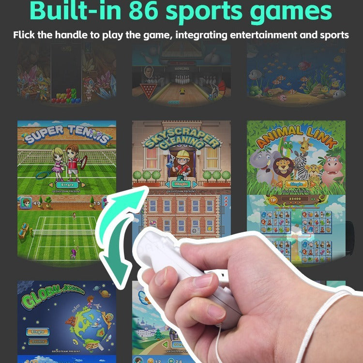 New Home TV Sports Game Console Y2 FIT Interactive Upgraded Version Fruit Cutting Running Game Console