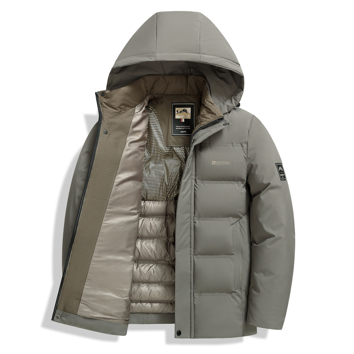 New Cotton Coat Thermal Thickened Oversized Winter Jacket MENS-NB