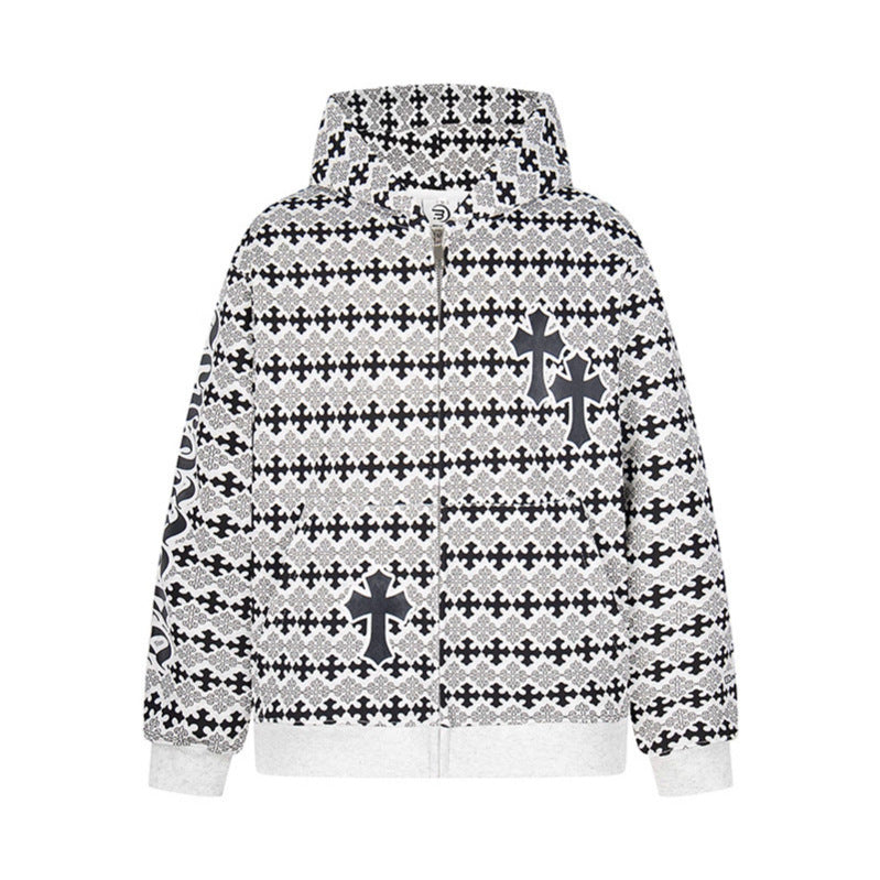 "Hooded Unisex" Sweatshirt Loose Fit Fashion "Couple Jacket"