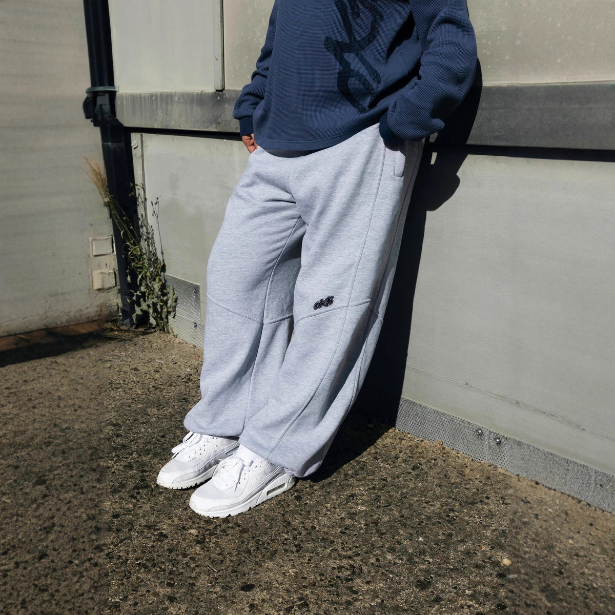 OXS Gray Unisex Hooded Sweatshirt and Sports Pants