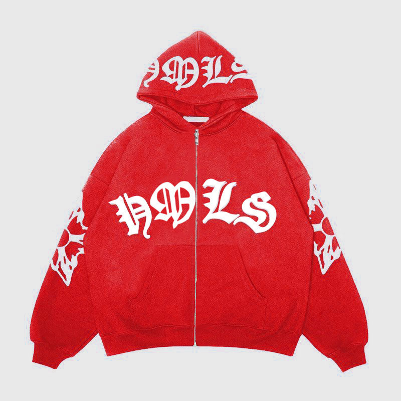 Ultra limit Zipper hoodie oversized