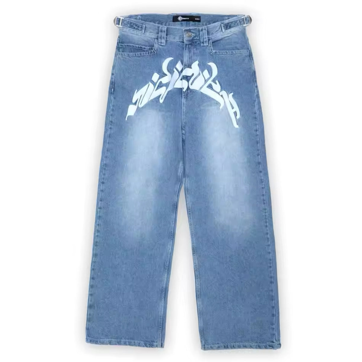 Jeans men's , loose straight leg pants