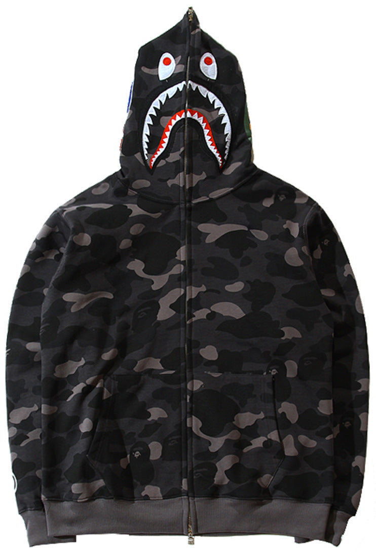 No la baje - Shark full -zip Hoodies