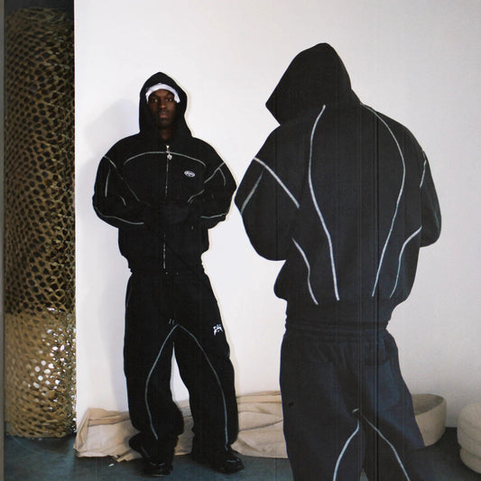 Sweatshirt Pants Set 'NO LA BAJE'.