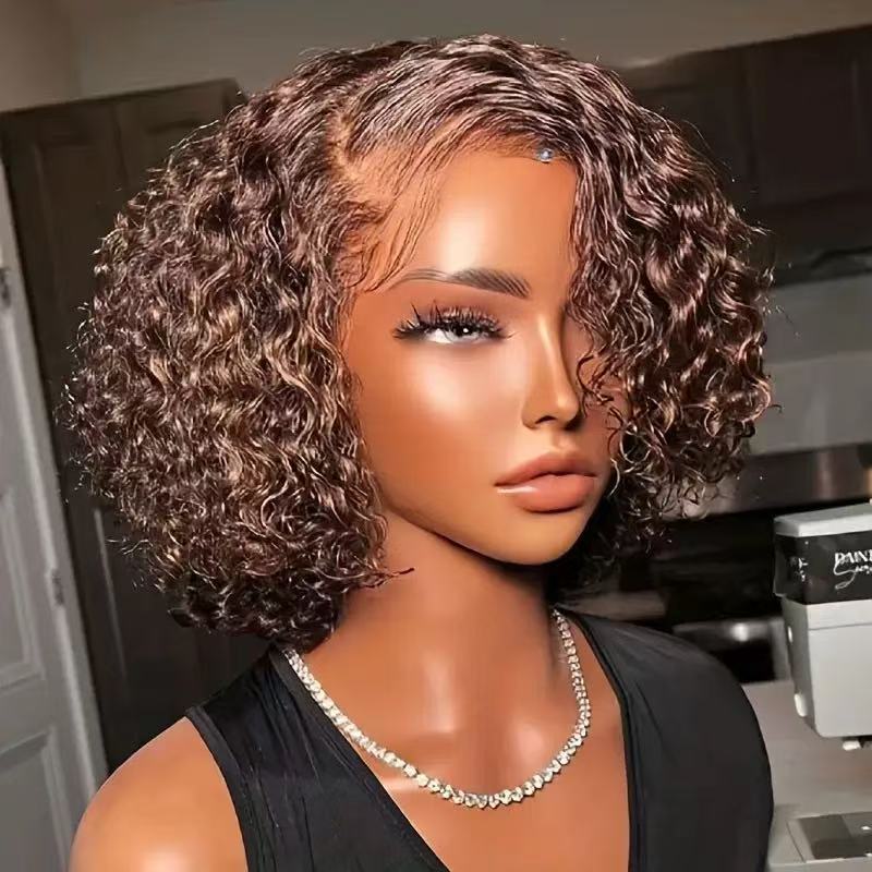 Women Short Curly Wig - Seasonal wig