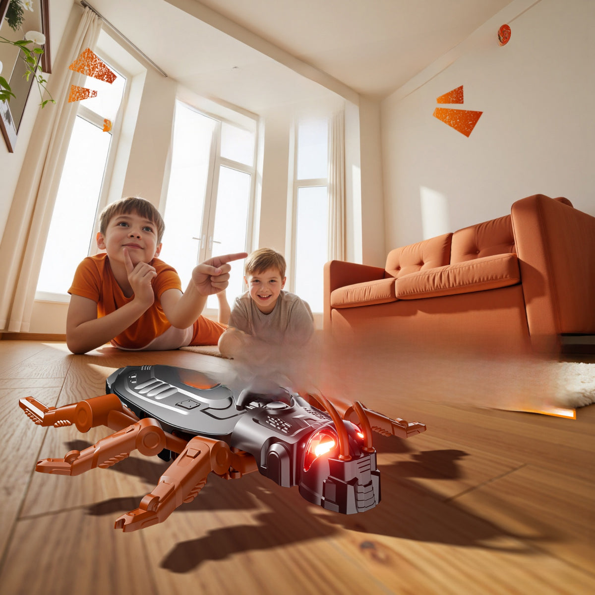 Electric remote-controlled prank toys