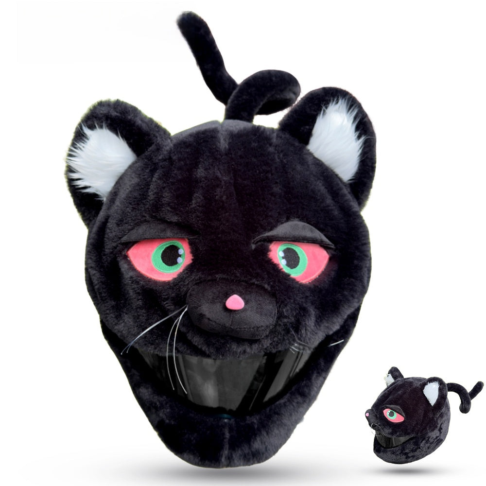 Animal helmet protective cover