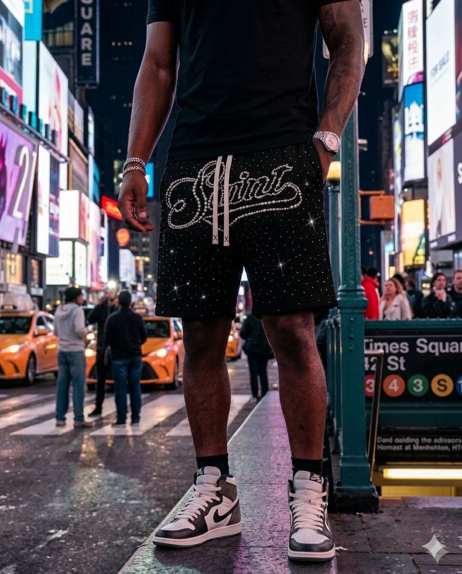 No La Baje™ Luxury Pearl Shorts