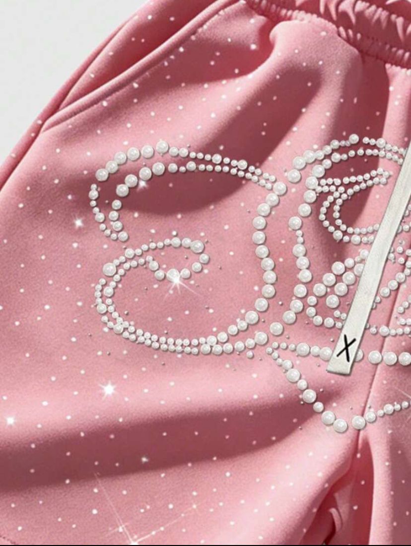 Pink Pearl Streetwear Shorts